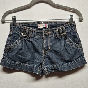 Roxy Shorts Girl's Size 12 Dark Wash Denim